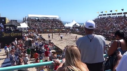 Girls Beach Volley Ball santa monica california