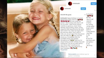 Gigi Hadid celebra su cumpleaños más especial