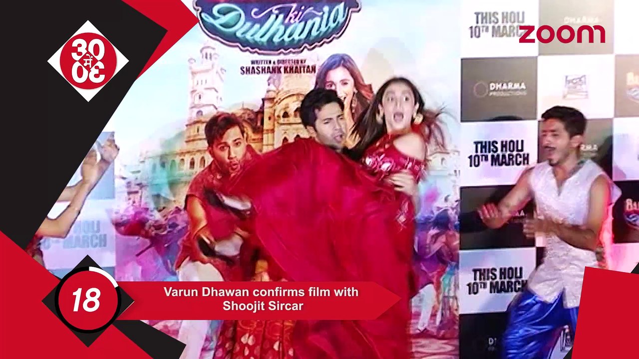 Varun Confirms His Next With Shoojit Sircar,Shahrukh-Sachin Tendulkar's Tweets