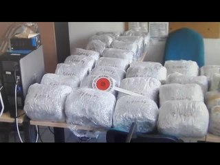 Sanremo - 83 chili di marijuana in cantina "profumata", arrestato albanese (24.04.17)