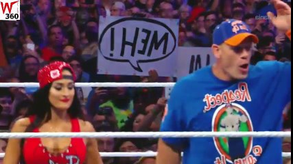 John Cena & Nikki Bella Vs The Miz & Maryse Mix Tag Team Match At WWE WrestleMania 33 On April 02 2017