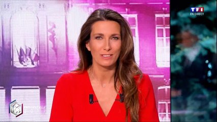 Emmanuel Macron sur le toit de son QG après les résultats du premier tour