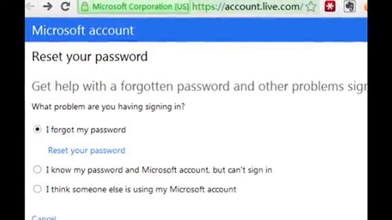 How to Reset Hotmail Account Password? Hotmail Password Reset