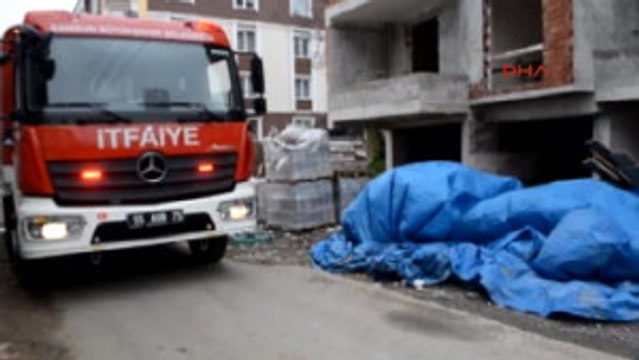 Samsun Parasını Alamayan Işçi Inşaatta Intihara Kalkıştı