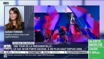 Au cœur des marchés: Le CAC 40 enregistre sa plus forte hausse depuis 2008 - 24/04