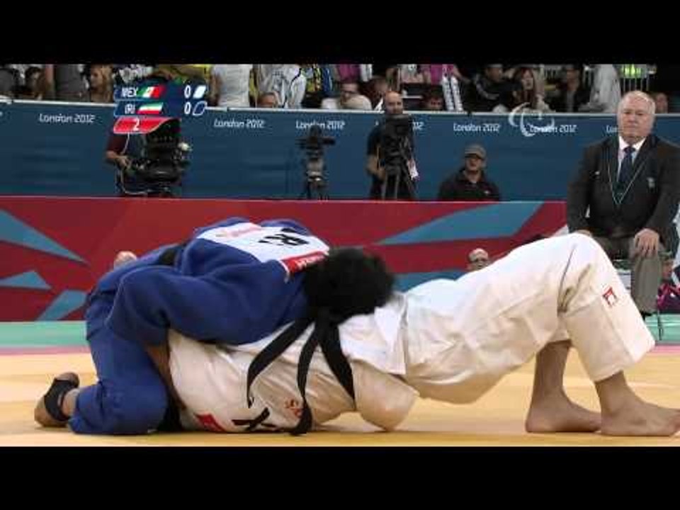 Judo - MEX vs IRI - Men -90 kg Repechage - London 2012 Paralympic Games