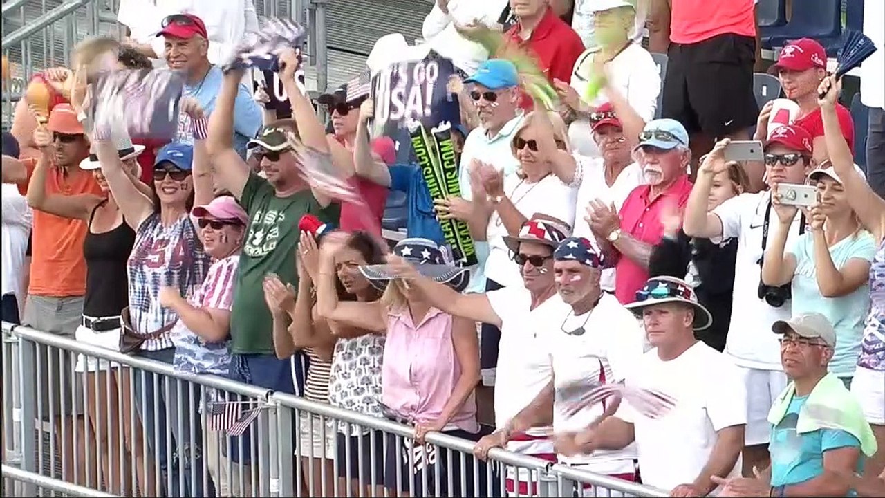 team USA clinches the win in the deciding doubles rubber