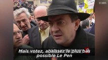 Jean-luc mélenchon appelle à battre emmanuel macron au 