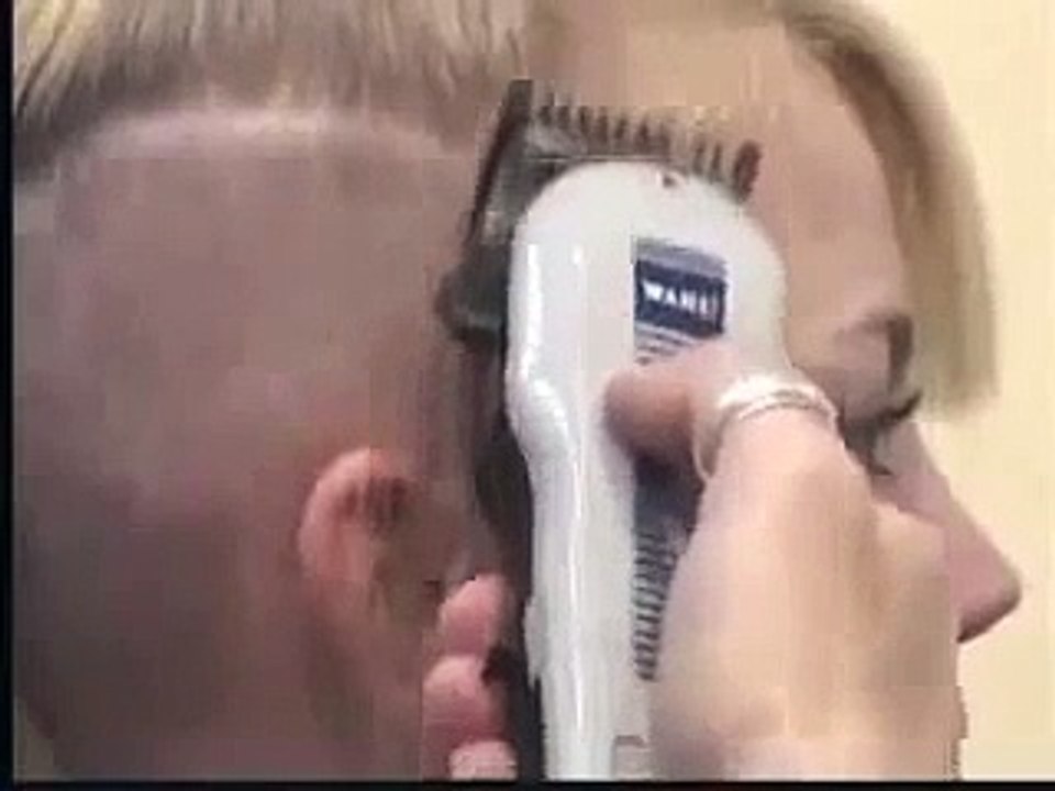 Hair Chop ! - Long hair chopped !!! Pixie hair cut - long haircut video4