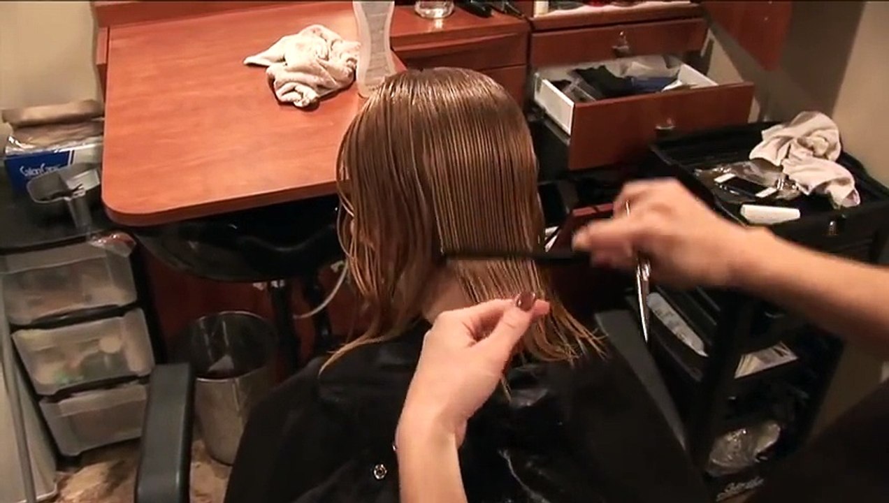 Haircut Videos - Long hair cut - long hair chopped short hair cut 5