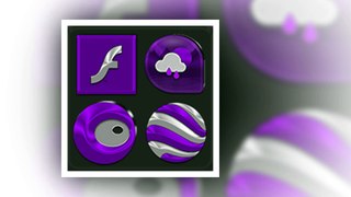 Purple Icon Pack for Android Phones and Tablets FREE