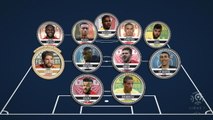 Ligue 1 team of the week featuring Di Maria and Cabot