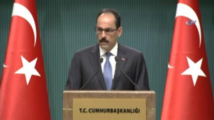 Kalın'dan Cumhurbaşkanı Erdoğan'a Suikast Çağrısına Sert Tepki