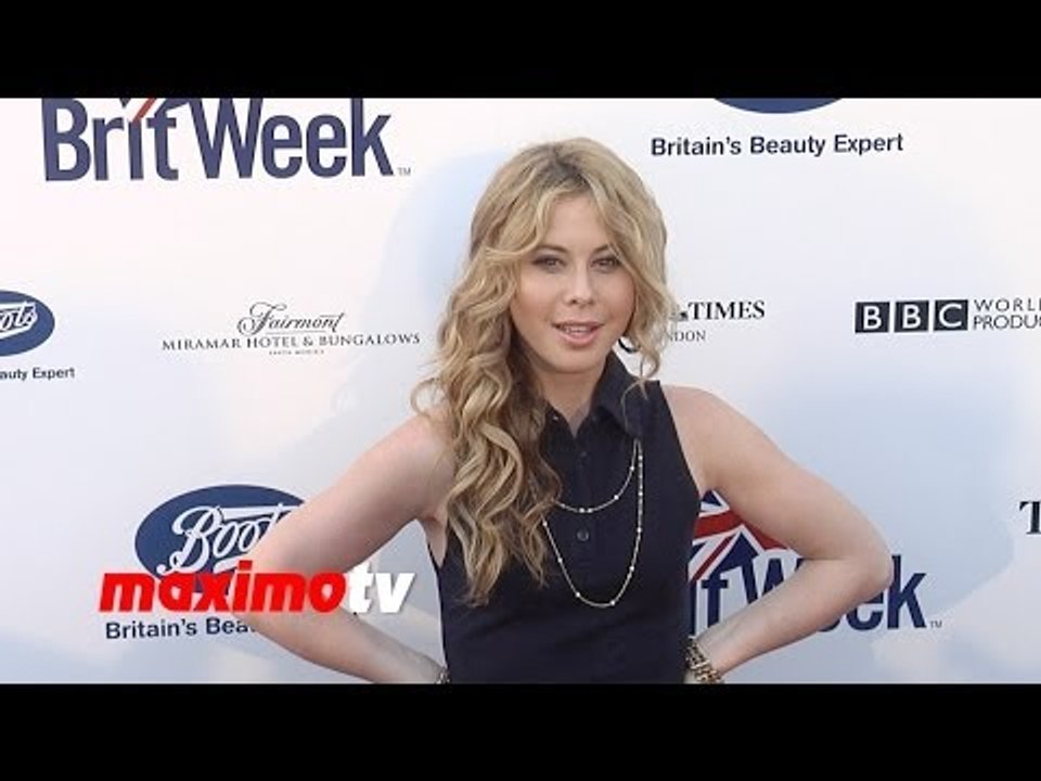 Tara Lipinski 8th Annual BritWeek Launch Party Red Carpet