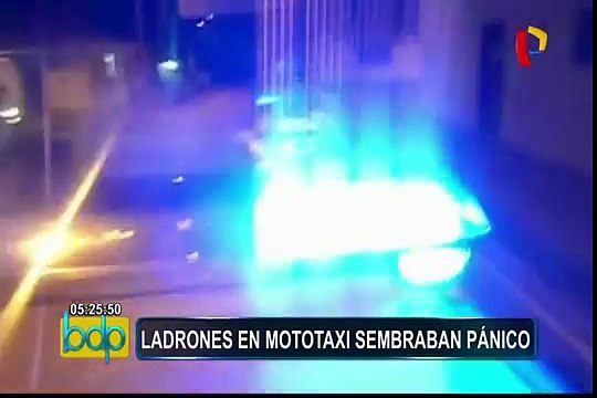 Tarapoto: capturan a ‘raqueteros’ tras intensa persecución