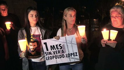 Vigília por visitas a opositor venezuelano preso