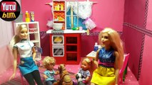 Barbie İrem ve Mert ile Makarna Partisi | Barbie Türkçe izle | Yutubum