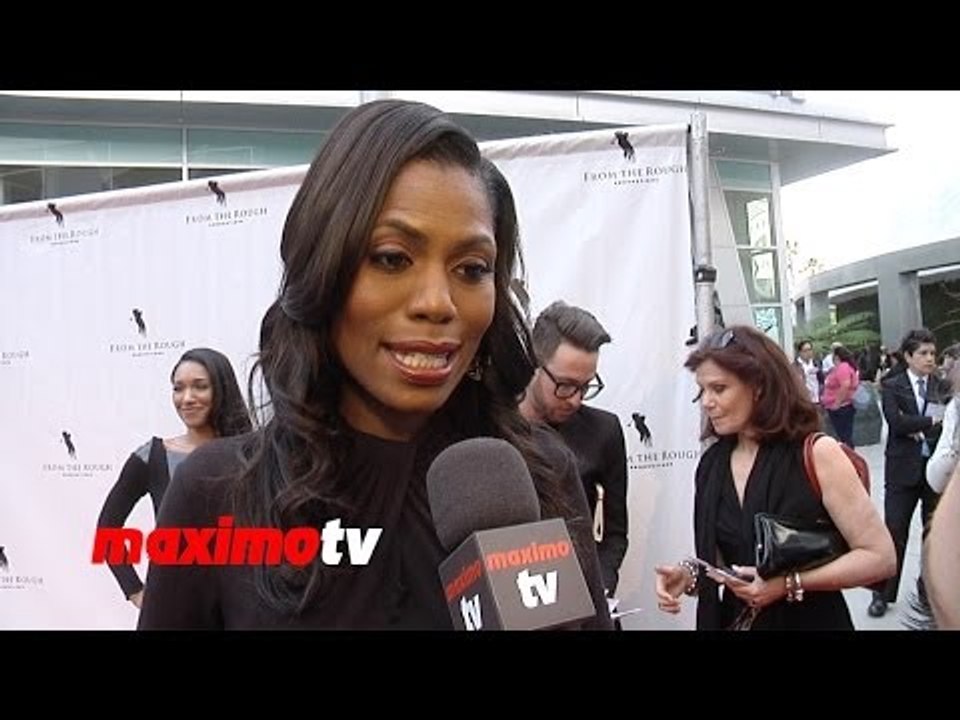 Omarosa Manigault on Michael Clarke Duncan "From the Rough" Los Angeles Premiere