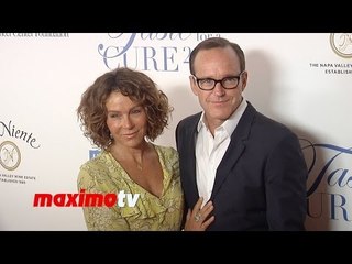 Clark Gregg & Jennifer Grey // "TASTE FOR A CURE" 2014 Arrivals