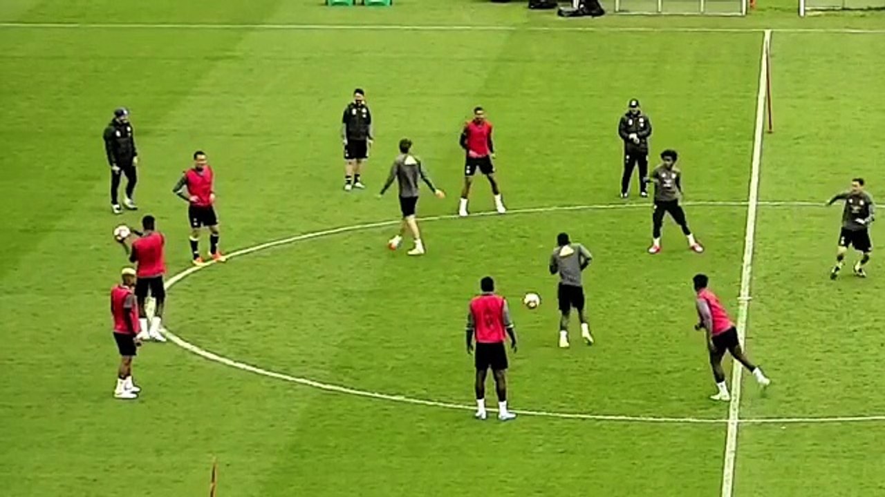 John Terry KOs Victor Moses in training