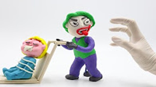 Joker kidnap Elsa Baby vs Hulk Baby ❤ Superhero In Real Life Stop Motion Animation