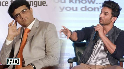 Did Sushant take a DIG at Sourav Ganguly for criticising Dhoni?