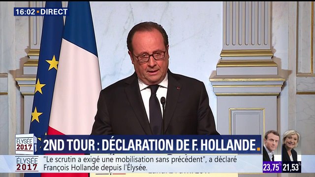 Hollande : La présence de l’extrême droite fait courir un risque pour notre pays