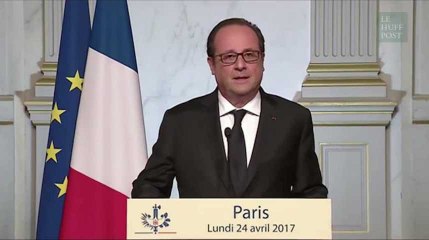 François Hollande votera Macron car il est "celui qui défend les valeurs qui permettent le rassemblement"