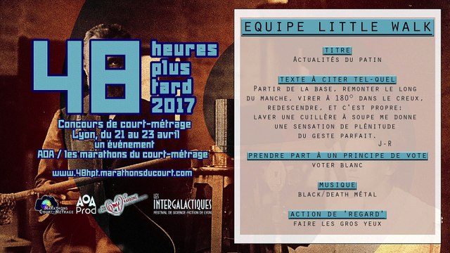 Actualités du patin, 2e prix ex-aequo, 48 heures plus tard 2017