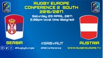 SERBIA / AUSTRIA - RUGBY EUROPE CONFERENCE 2 SOUTH 2016/2017