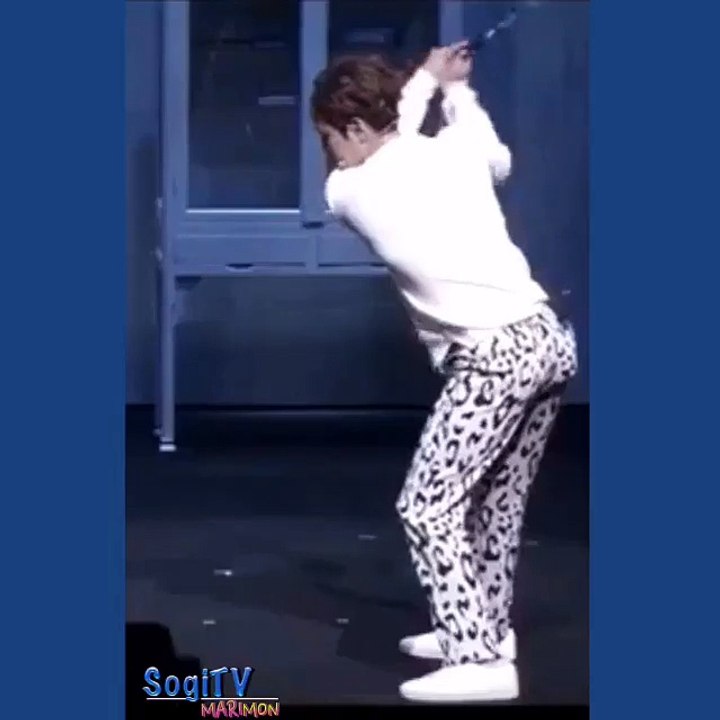 SOGITV UPLOADED A VİDEO グンちゃんのゴルフショット(//ω//)♡ 石川遼君のショット音追加+スローww #チャングンソク #장근석 #JKS 24.04.2017