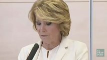 Dimite Esperanza Aguirre