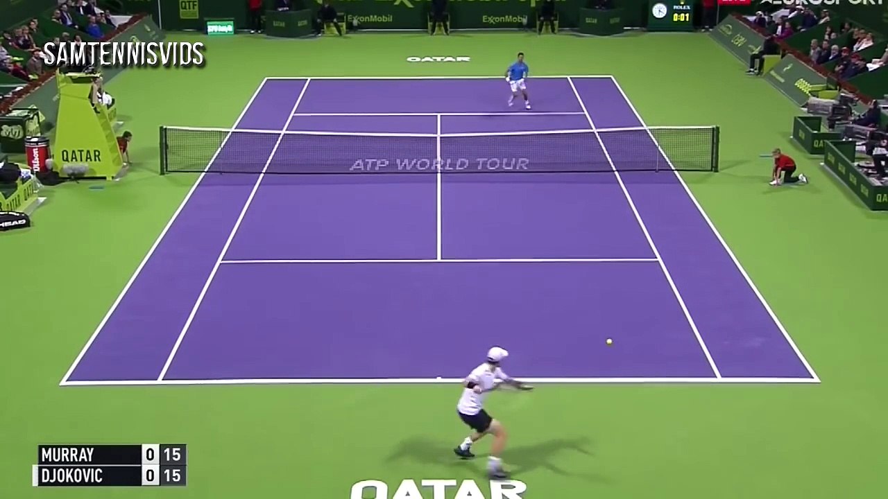 Andy Murray Vs Novak Djokovic - Qatar Open Doha 2017 Final_1