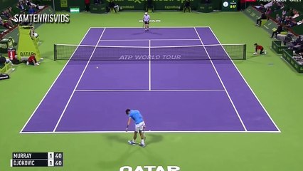 Andy Murray Vs Novak Djokovic - Qatar Open Doha 2017 Final_8