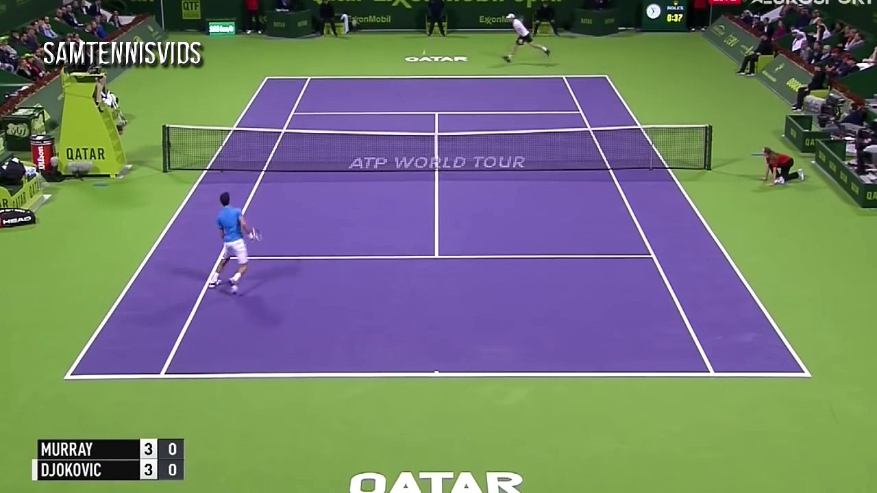 Andy Murray Vs Novak Djokovic - Qatar Open Doha 2017 Final_13