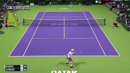 Andy Murray Vs Novak Djokovic - Qatar Open Doha 2017 Final_14