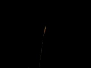 petite flammes a 6 m de haut au BOL D'OR 2007