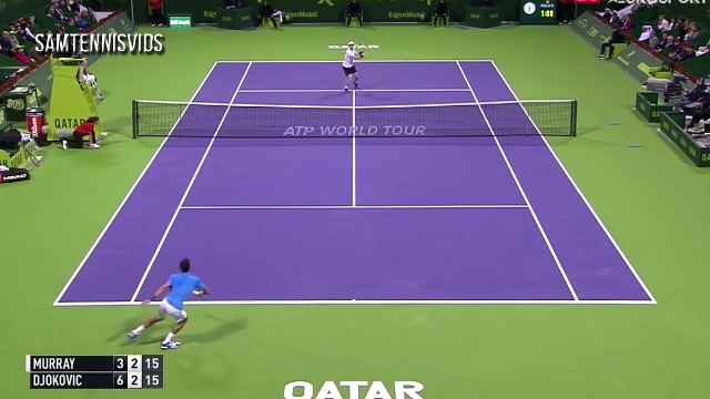Andy Murray Vs Novak Djokovic - Qatar Open Doha 2017 Final_22
