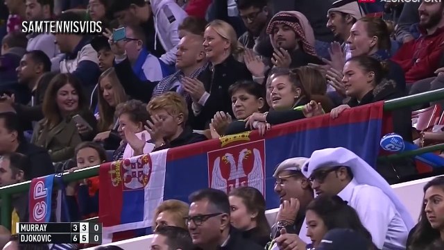 Andy Murray Vs Novak Djokovic - Qatar Open Doha 2017 Final_32