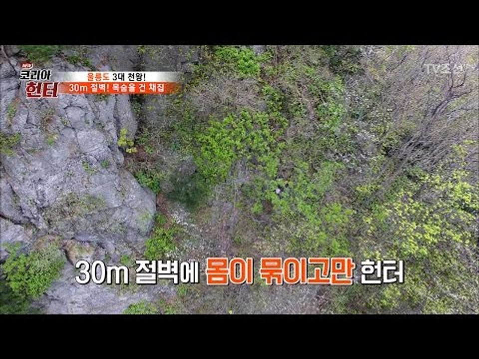 [실제상황] 절벽에서 위기에 처한 헌터! [뉴 코리아 헌터] 47회 20170424