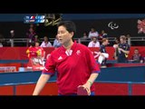 Table Tennis - FRA vs EGY - Women's Singles - Class 8 Group A Part 2 - London 2012 Paralympic Games
