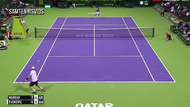 Andy Murray Vs Novak Djokovic - Qatar Open Doha 2017 Final_37