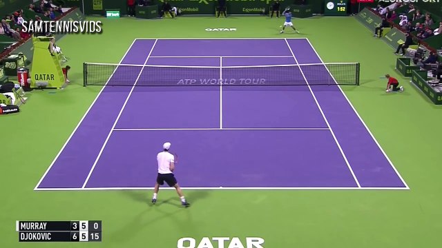 Andy Murray Vs Novak Djokovic - Qatar Open Doha 2017 Final_40