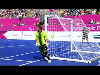 Football 5-a-side - IRI vs ARG - Men's - B1 Preliminaries- 2nd Half - London 2012 Paralympic Games