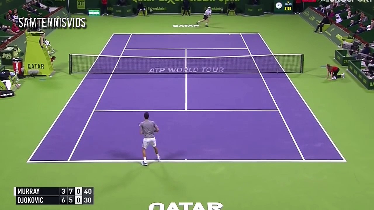 Andy Murray Vs Novak Djokovic - Qatar Open Doha 2017 Final_46
