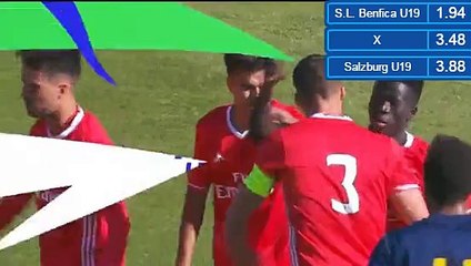 José Gomes Goal HD - S.L. Benfica U19 vs Red Bull Salzburg U19 24.04.2017