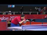 Table Tennis - FRA vs EGY - Women's Singles - Class 8 Group A Part 1 - London 2012 Paralympic Games