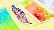 DIY - Bookmarks & Watercolor Techniques for Beginners _ Watercolor DIY _ How To Make Bookmarks-h_37xWkeE