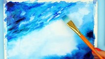 Watercolor For Beginners _ Supplies & Watercolor Techniques for Beginners & Painting the Ocean-Wg_vJz