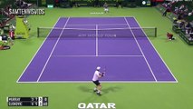 Andy Murray Vs Novak Djokovic - Qatar Open Doha 2017 Final_55